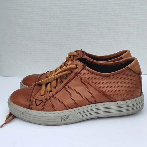 Gravity Defyer Men's Orthopedic Brown Leather Casual Size 9 - Picture 3 of 12